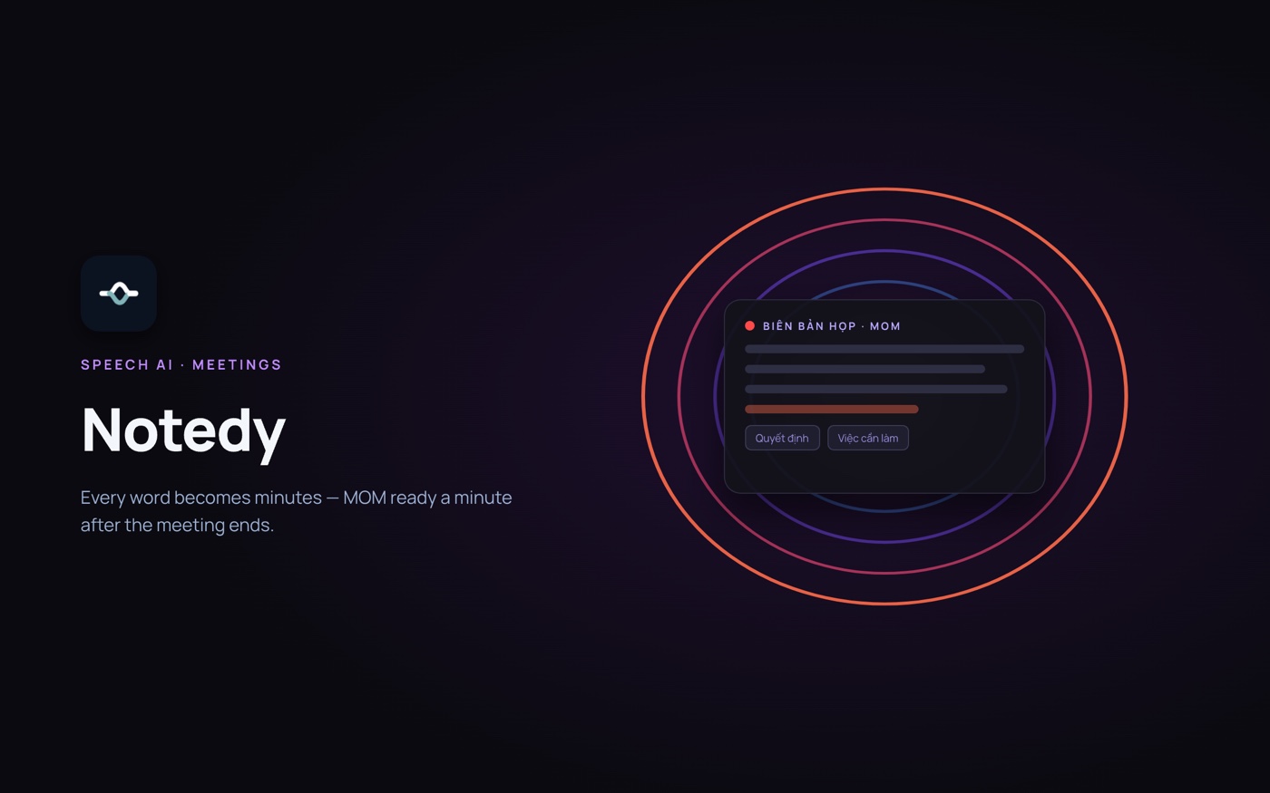 Notedy — product cover